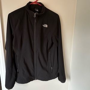 North Face black zip up